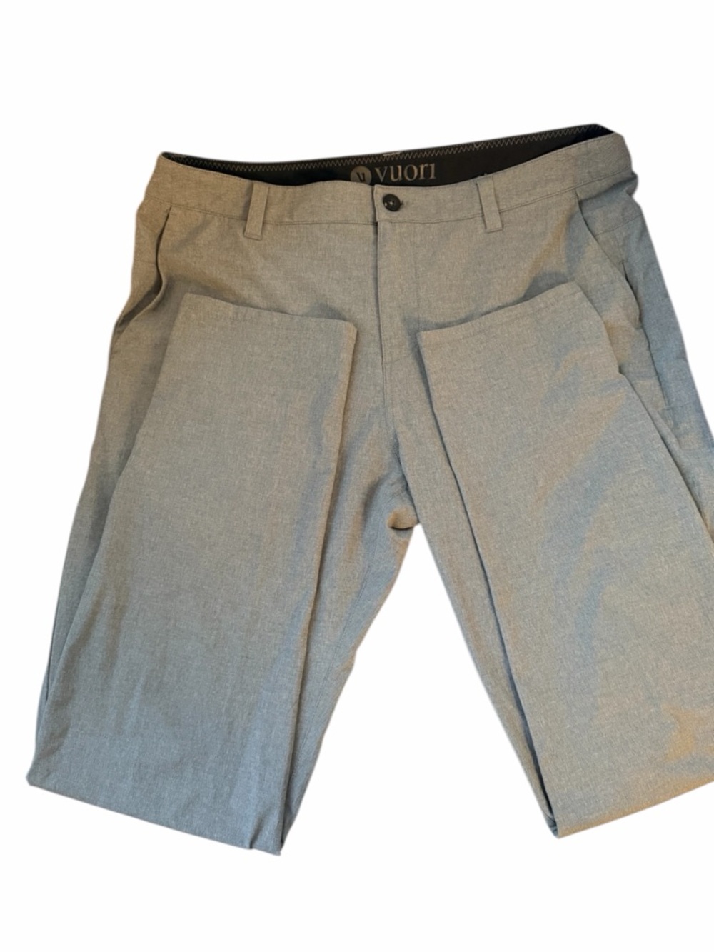 Vuori Men’s Grey Performance Pants Small stain on backside.